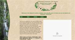 Desktop Screenshot of naturalcreationslosgatos.com